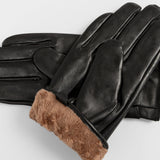 Men's leather gloves